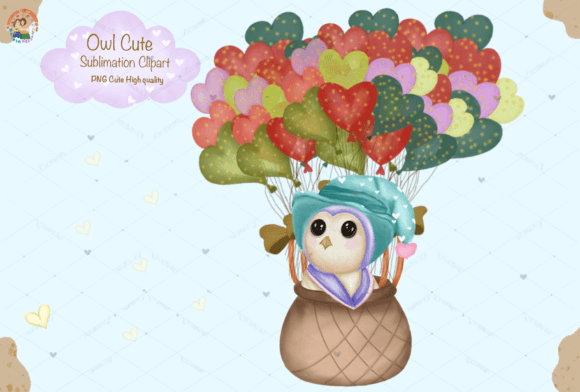 Download Owl Cute Valentine Clipart Sublimation - Premium Resources